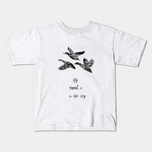 Flying ducks Kids T-Shirt